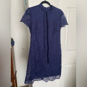 Betsey Johnson Cocktail Lace Navy dress